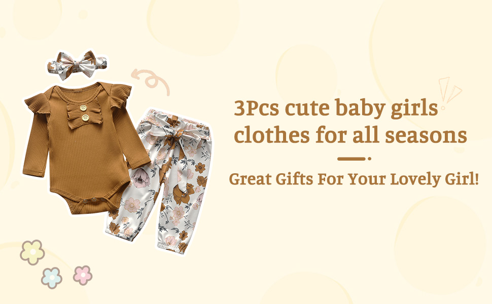 cute baby girls romper outfits