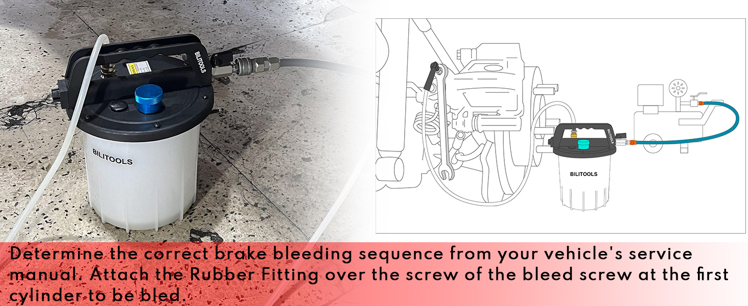 3L Vacuum Brake Fluid Bleeder Kit