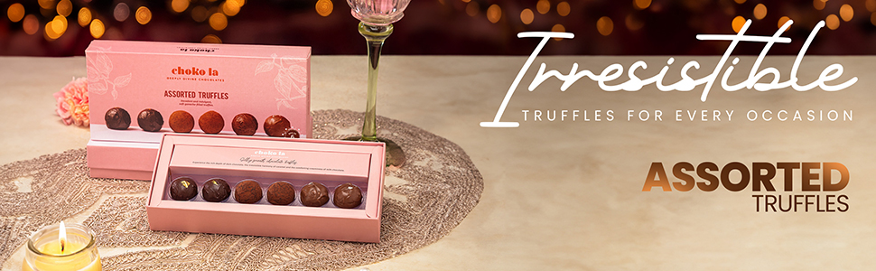 Choko La Assorted Chocolate Truffles 66 g (6 pcs) – Gourmet