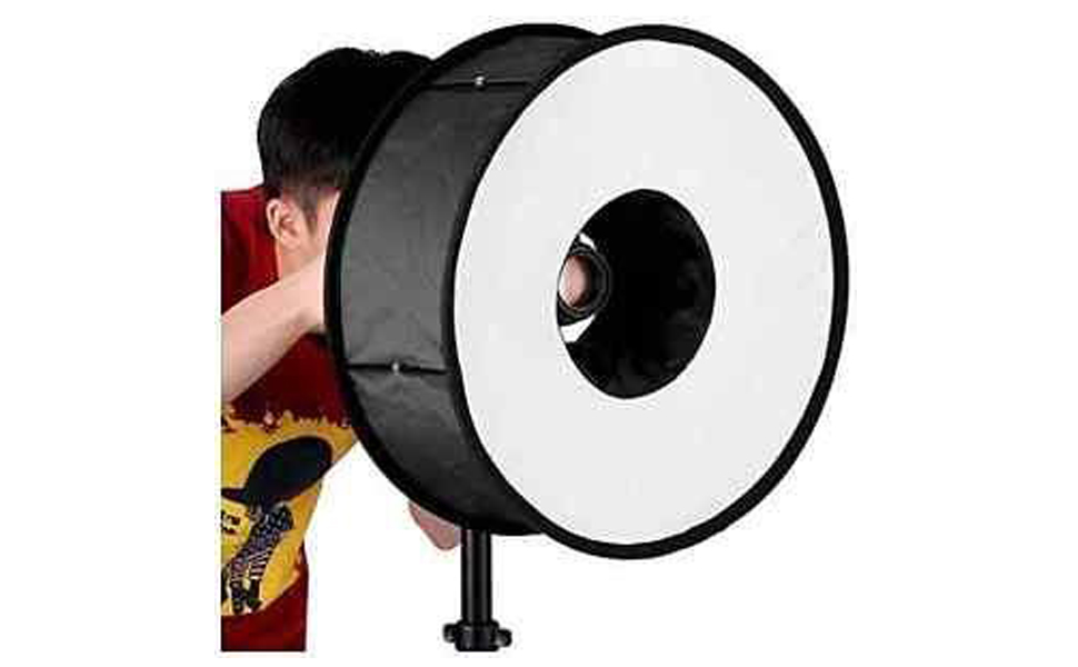 Techzere 45cm/18” Round Universal Collapsible Ring Flash