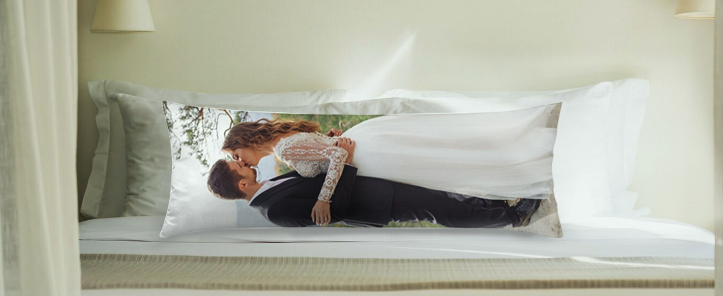 Custom Body Pillow Case Personalized Body Pillow Cover 20x54,Custom Pillow Case with