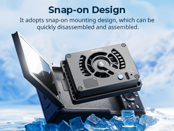 SmallRig Camera External Cooling System for Sony/for Canon