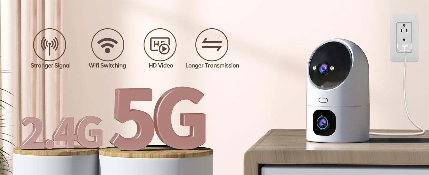 5g indoor camera