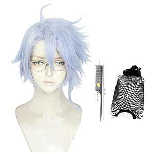 アズール・アーシェングロット ウィッグ ツイステ コスプレ Amazon.co.jp: [XIN XIN] コスプレ ツイステッドワンダーランド