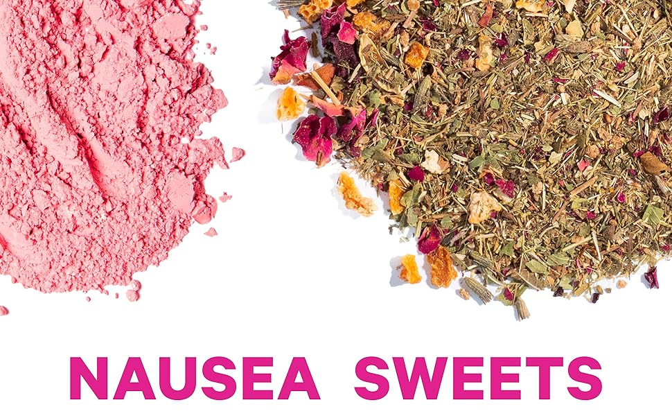 Pink Stork Nausea Sweets Lite Peppermint, Organic Hard