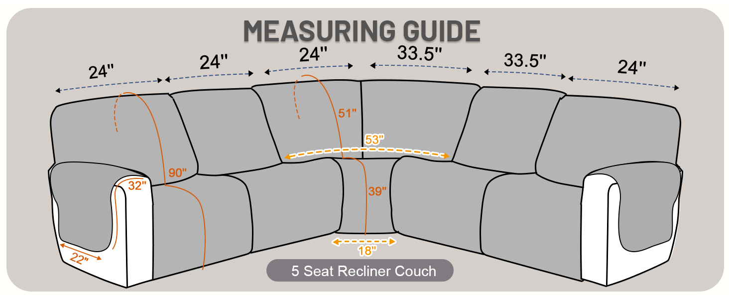 slipcover for recliner sectional sofa