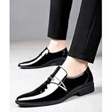 Amazon | [Faichooseouse] エナメルシューズ 紳士