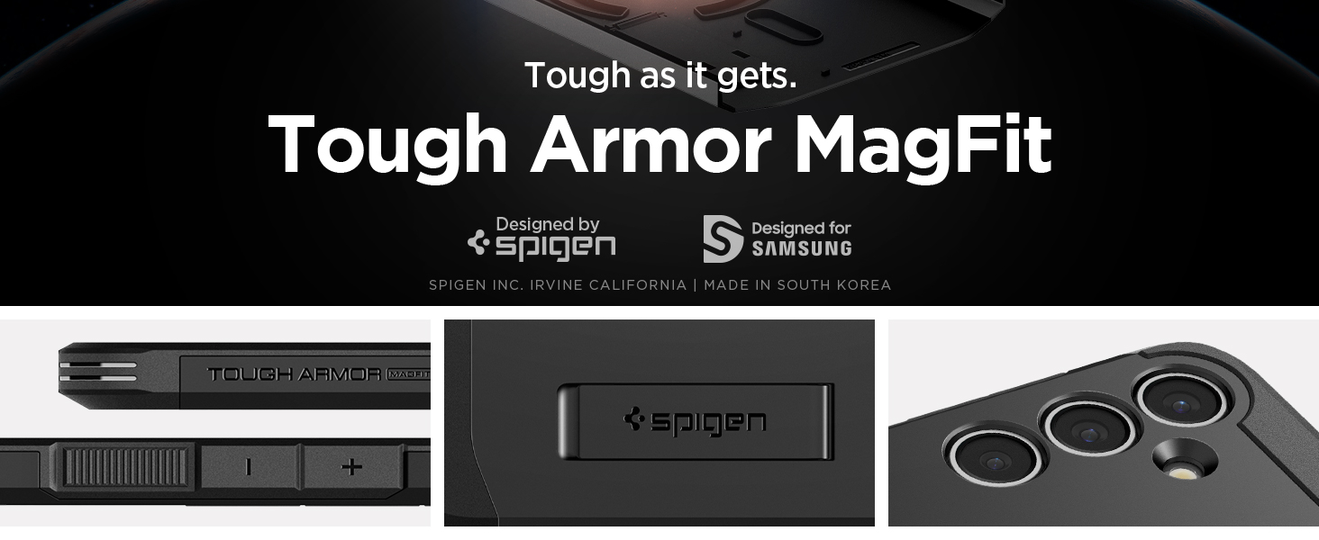 Spigen Tough Armor MagFit Phone Case for Samsung Galaxy S24 FE [MagSafe