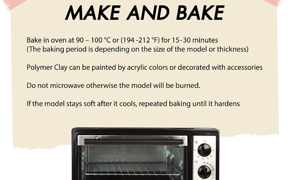 NARA Polymer Baking Clay, 1 Color, 1 Block, 454g (1 lb