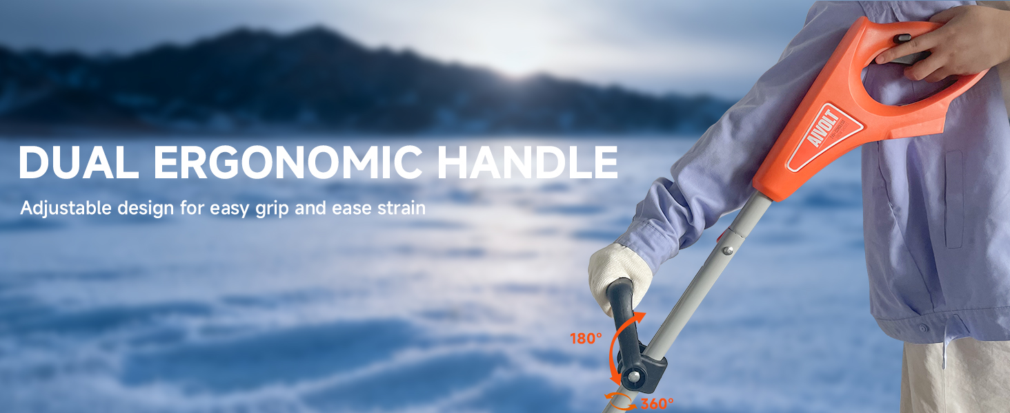 electric shovel for snow removal