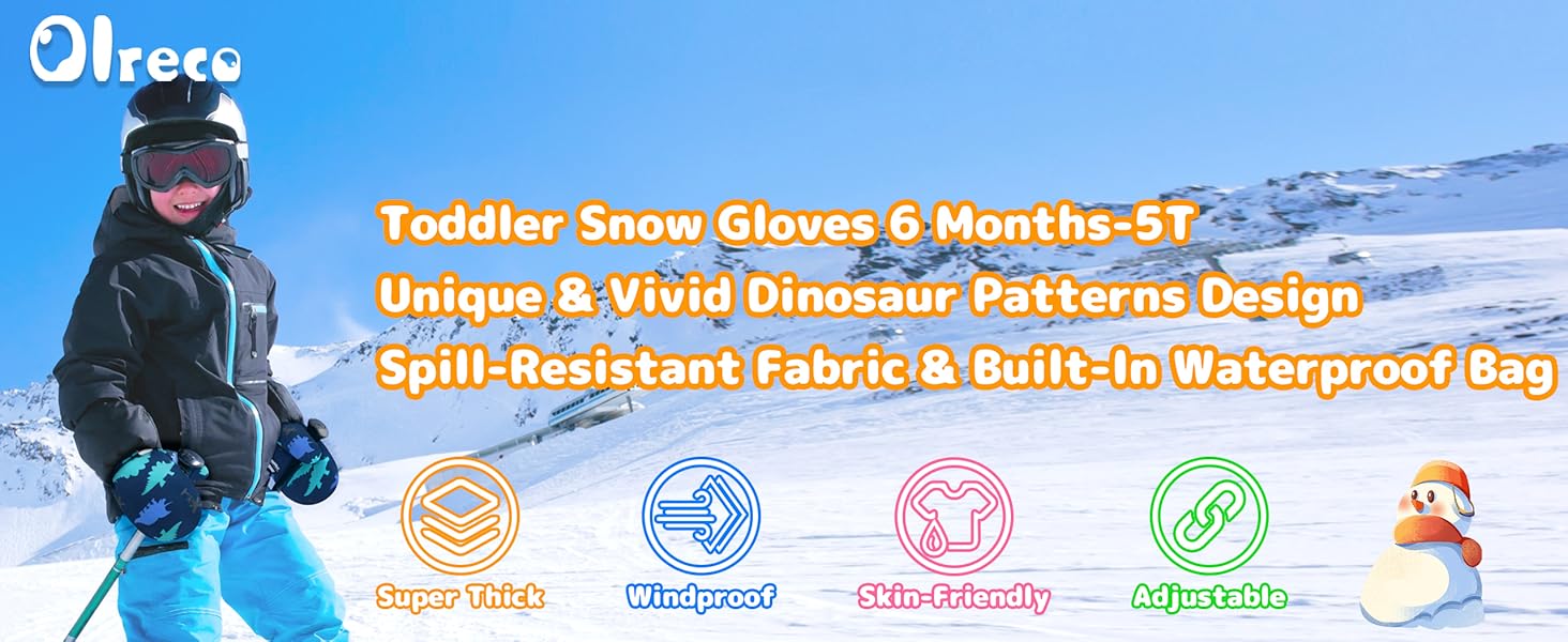 toddler snow gloves toddler mittens toddler waterpoof gloves baby mittens