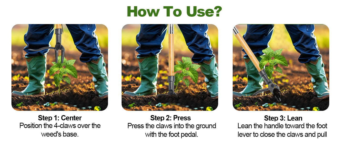 Weed Remover Tool for Dandelion