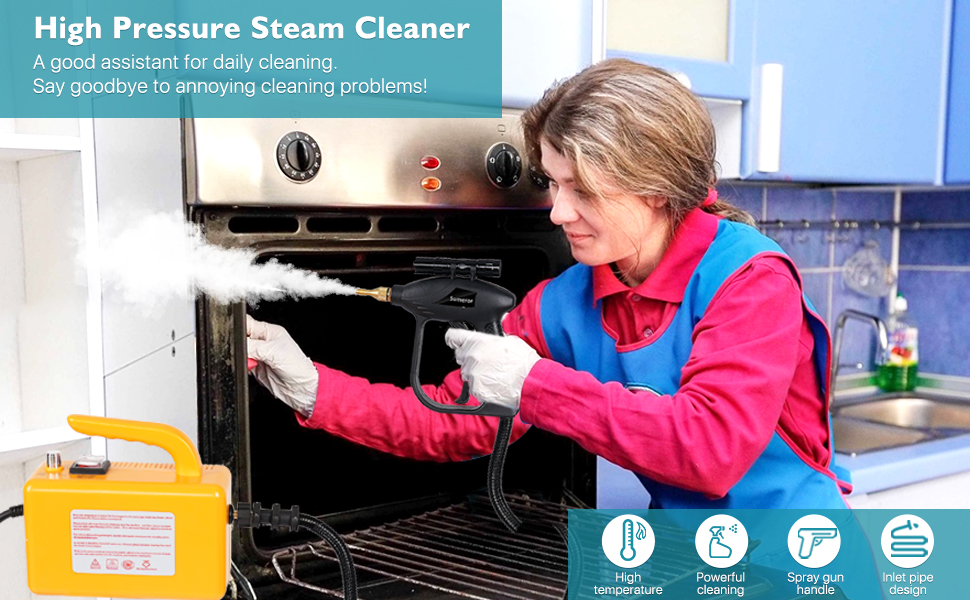 Steam Cleaner Steamer for Cleaning, Handheld Steam