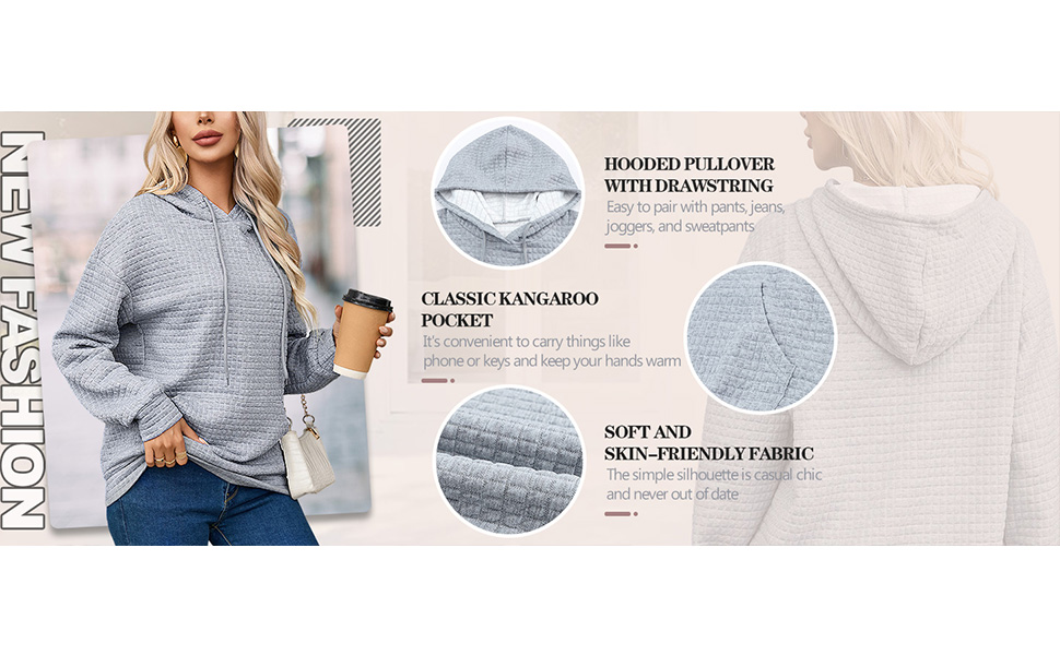 waffle knit sweatshirt