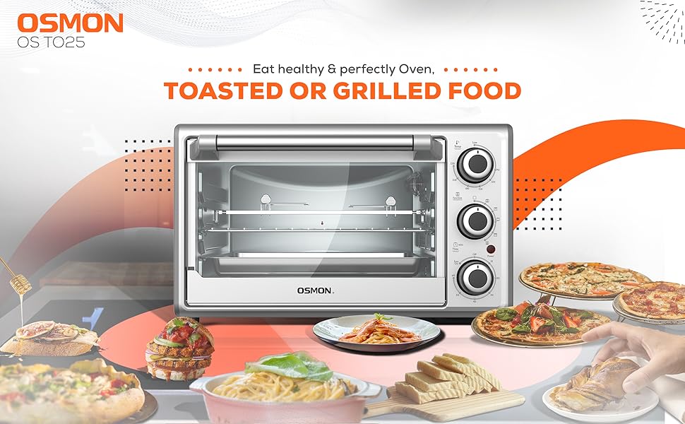 toasty and grilled food by Osmon OTG