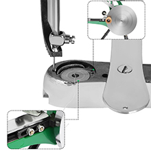 máquina de reparación de costura de zapatos