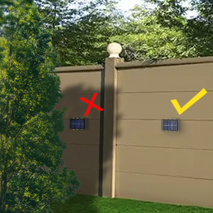 Solar Wall Lights Outdoor Fence Lights