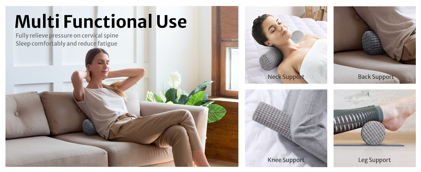 neck roll pillow