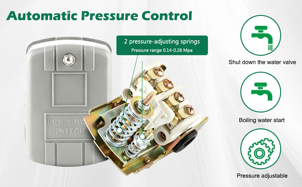 well pump pressure switch