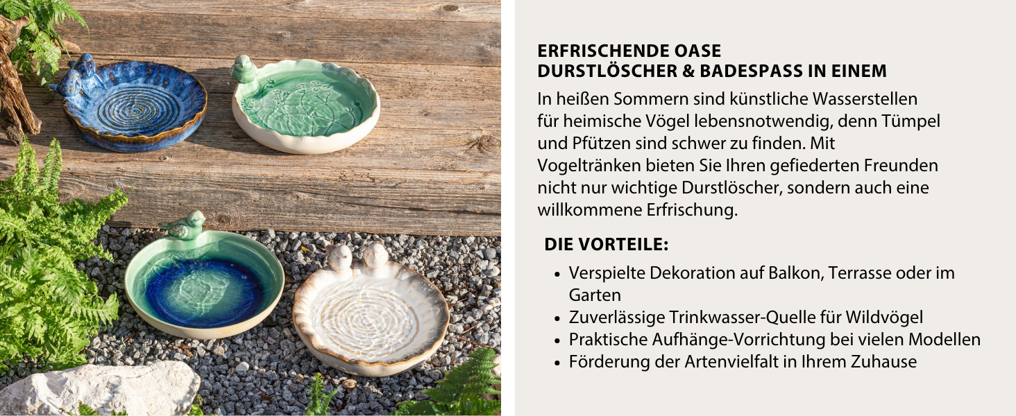 Vogelzubehör, Meisenknödel, Vogelfutterspender Balkon, Vogeltränke Garten, Naturfutter für Vögel