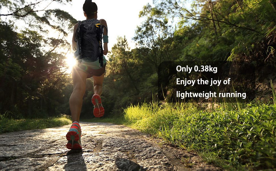 running backpack