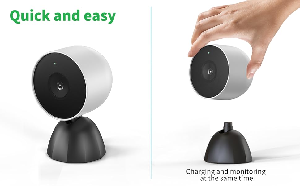google nest doorbell camera battery charger