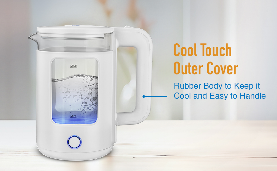 KENT Cool Touch Electric Kettle 1.8L