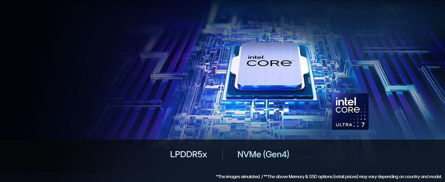 latest Intel Core Ultra 7 Processor-evo edition.
