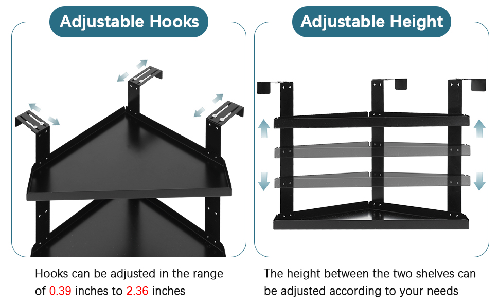 Olpchee Office Cubicle Shelf Cubicle Storage Organizer