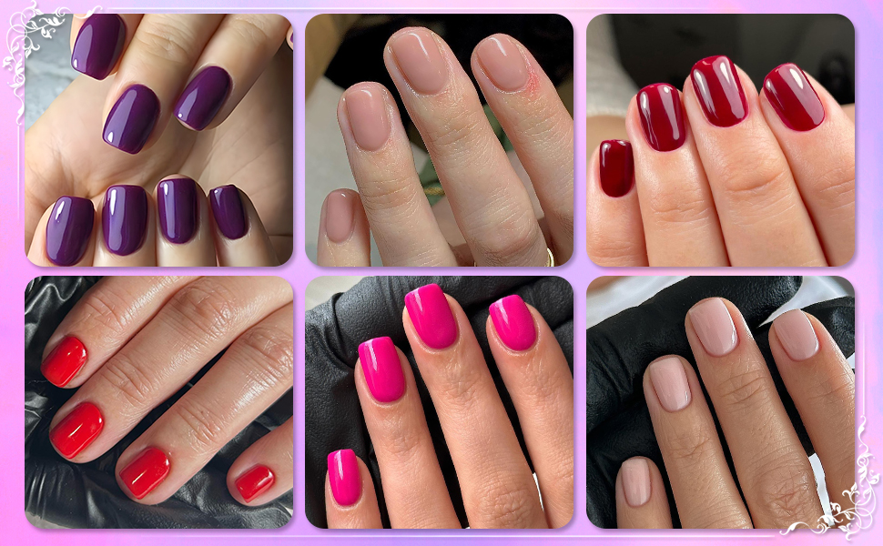 short press on nails white glue on nails short fake nails black press on nails red acrylic nails
