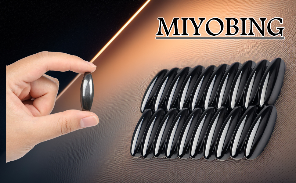 Miyobing Powerful Rattle Spinning Buzzing Snake Eggs(35mm