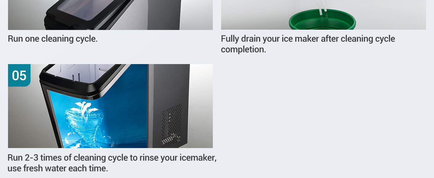 Gevi Household Ice Maker Cleaner & Descaler 4 Use