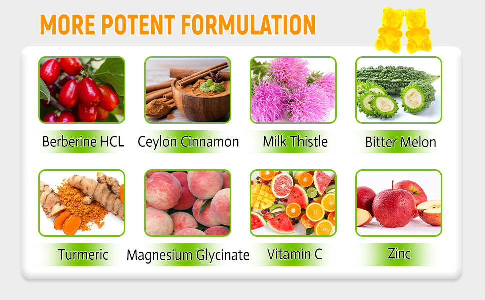 berberine gummies with ceylon cinnamon