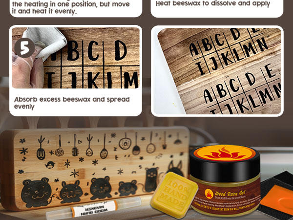 wood burn paste wood burn gel kit