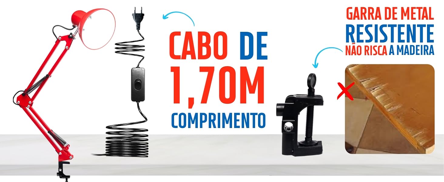 luminaria de mesa pixar techled