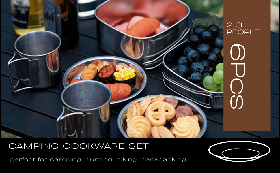camping tableware set