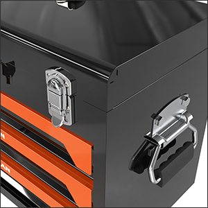 3 Drawers Heavy Duty Metal Tool Box with 439-Piece Mechanics