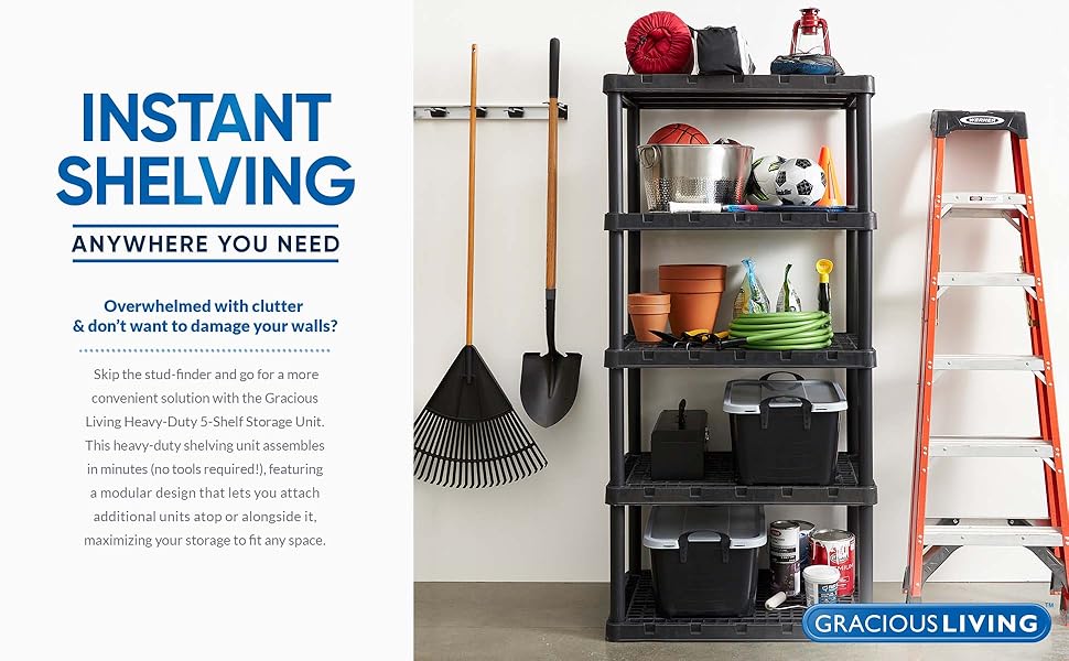 Instant Shelving
