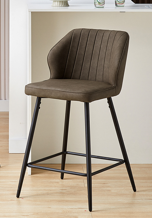 faux leather bar stools