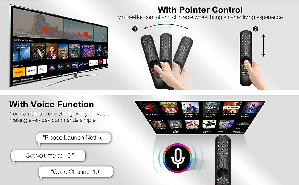 lg smart tv remote replacement