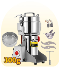 Amazon.co.jp: CGOLDENWALL 300g製粉機 電動粉末ミル 270