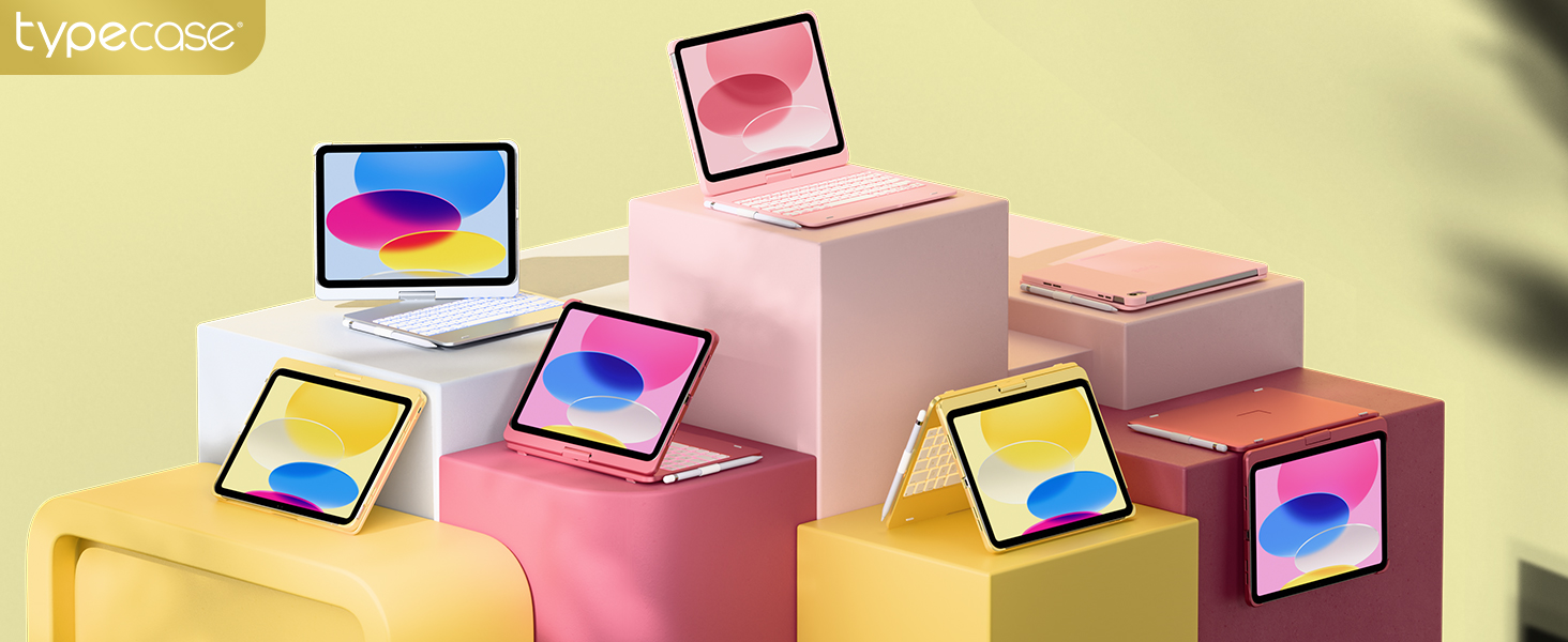 Funda para iPad de 10.ª generación con teclado