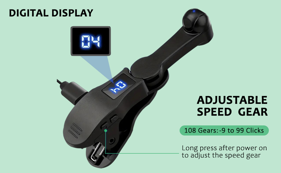 Aylthyo Auto Clicker for Smart Phone, Phone Screen Device Speed Clicker for iPhone iPad Apps, Fast Click Simulation Finger Continuous Click for Tiktok, Live Broadcasts Likes, Lightning Deal, Reward Task, Plug and Play(Black) 4 smart auto clicker