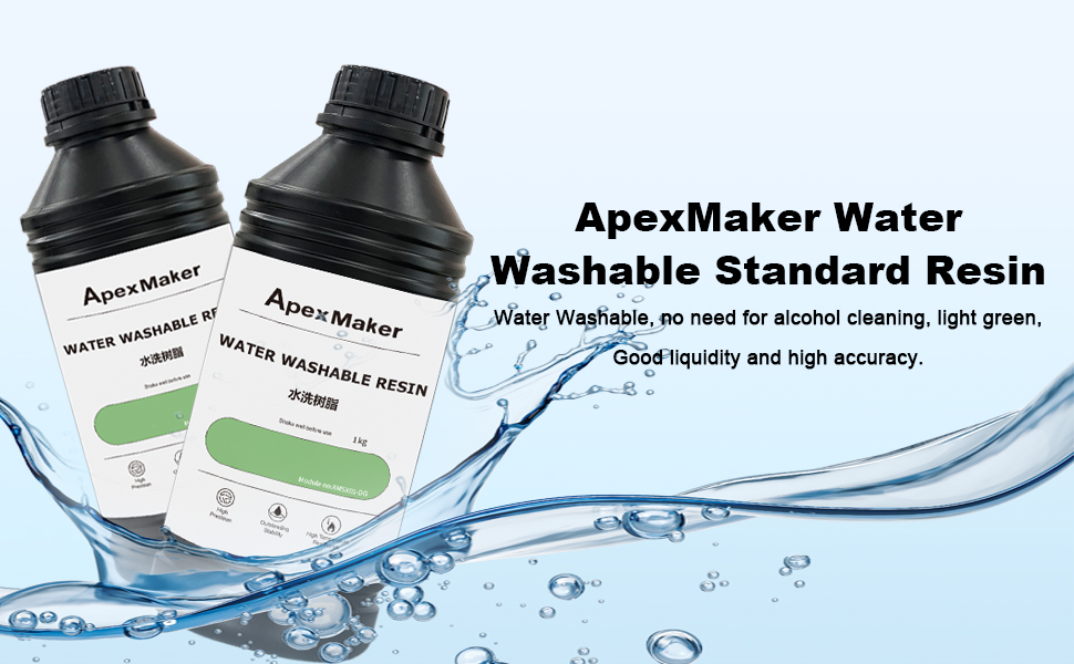 water washable 3d printer resin