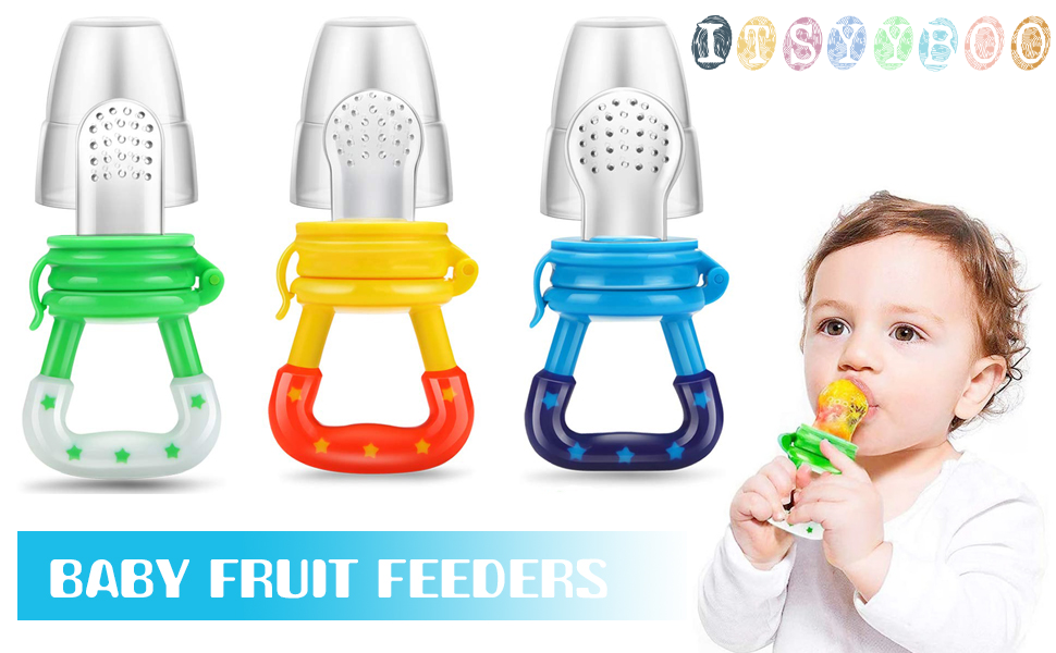 Buy ITSYYBOO Baby Food Feeder Fruit Pacifier Nibbler Sack FDA Approved