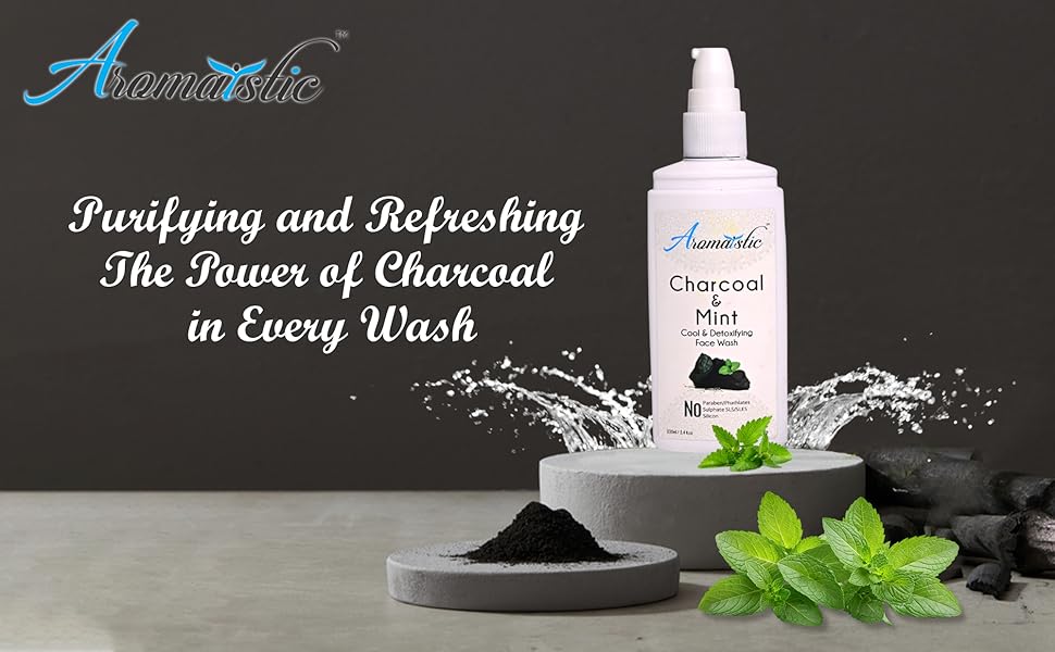 Paraben & Sulphates Free Charcoal & Mint Face Wash