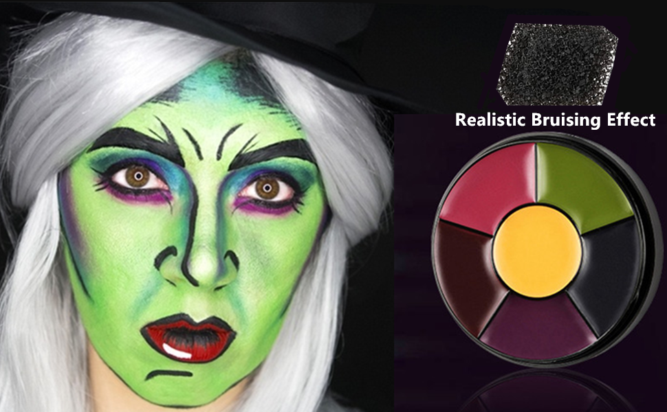 6 Colors for Realistic Bruises