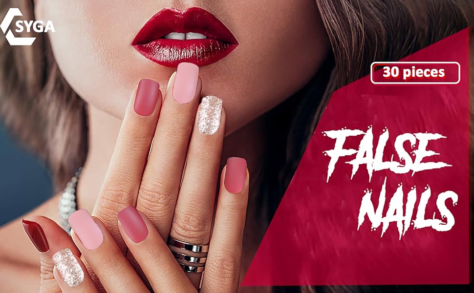 30 Pieces False Nails