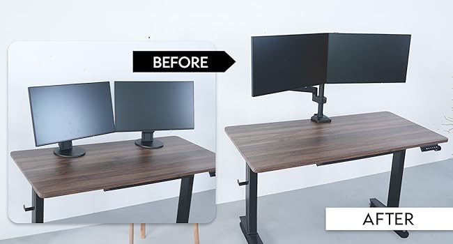 Amazon.co.jp: EastForce 自由自在 8関節ロングモニターアーム