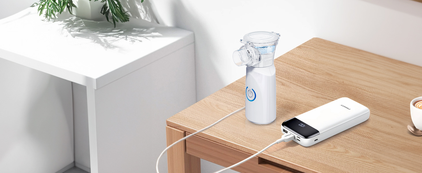Aufladen über eine Powerbank